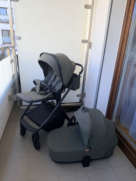 Wózek Carrello Vector 2w1 | 2025 | Field Green | czarna rama
