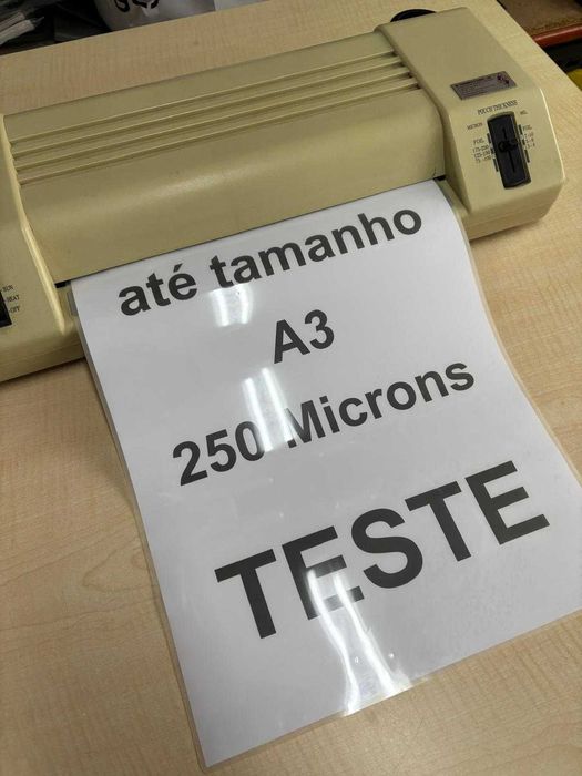 Plastificadora - Laminadora Profissional A3