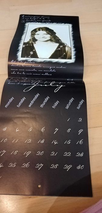 Laura Pausini - Calendários 2000 e 2001