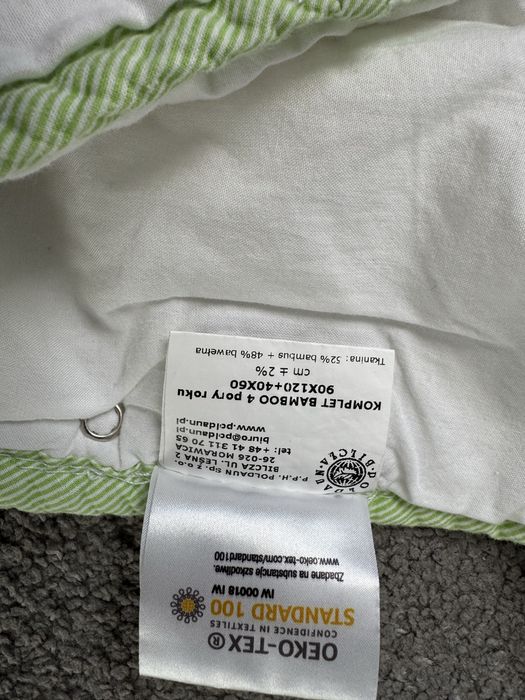 Łóżeczko dziecięce 120×60 z szufladą + materac +komplet pościeli