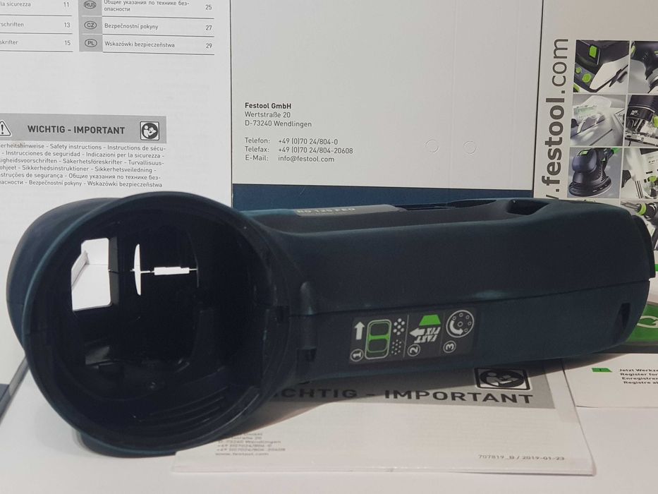 Obudowa korpus do FESTOOL RO 125 szlifierka 3w1 super stan