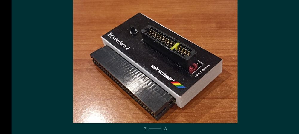 Interface 2 compatível com 48K - 128K +2 A/B +3