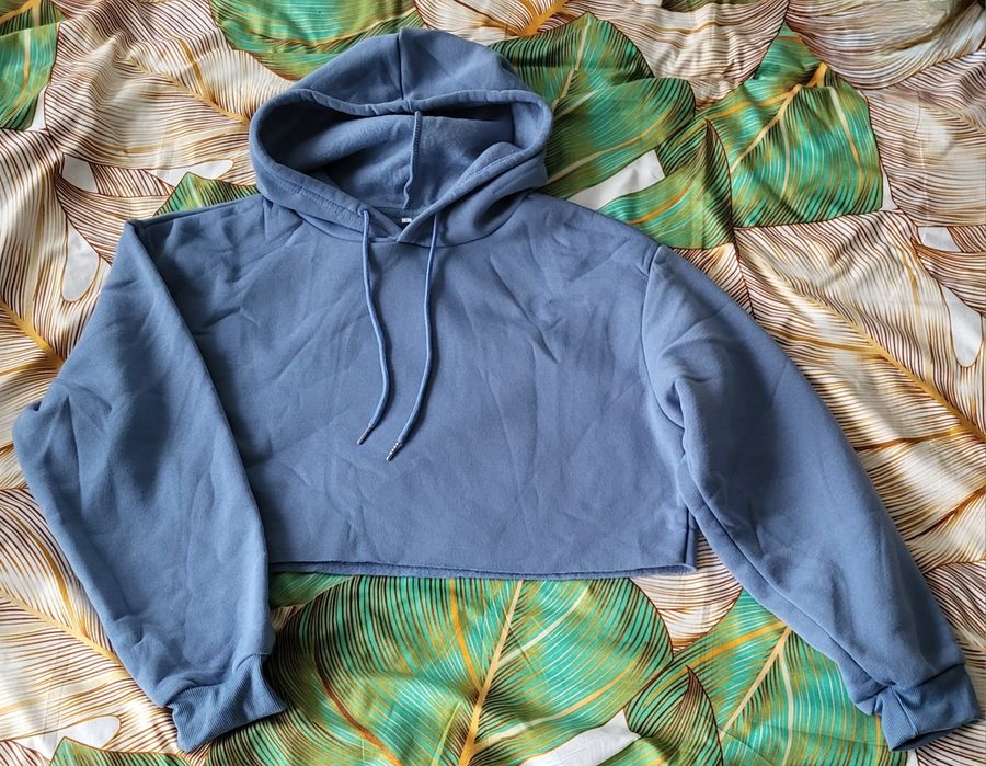 Krótka bluza crop top L