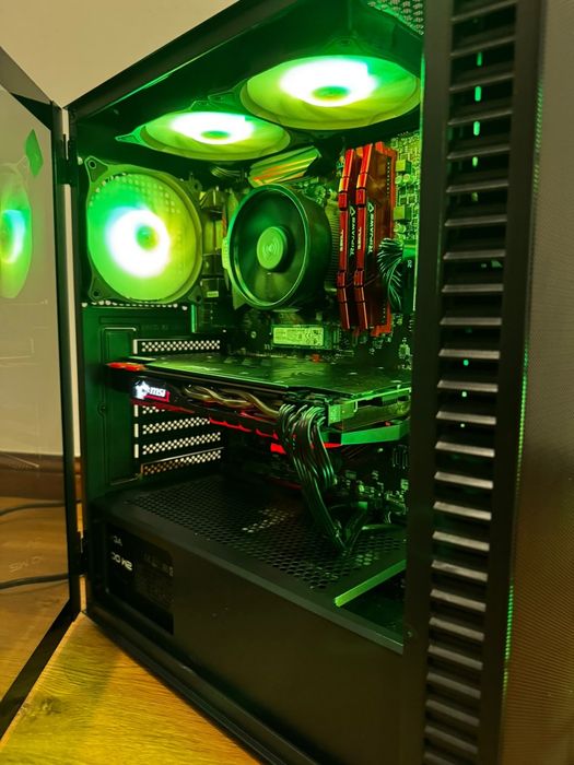 PC Gamer Ryzen 2600/GTX 1070/16GB/NVME