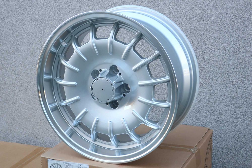 FELGI alu 17 5x112 x8 barock mercedes - benz w124 w123 w201 w126 r107 w126 w116 w115 RANT POLEROWANY