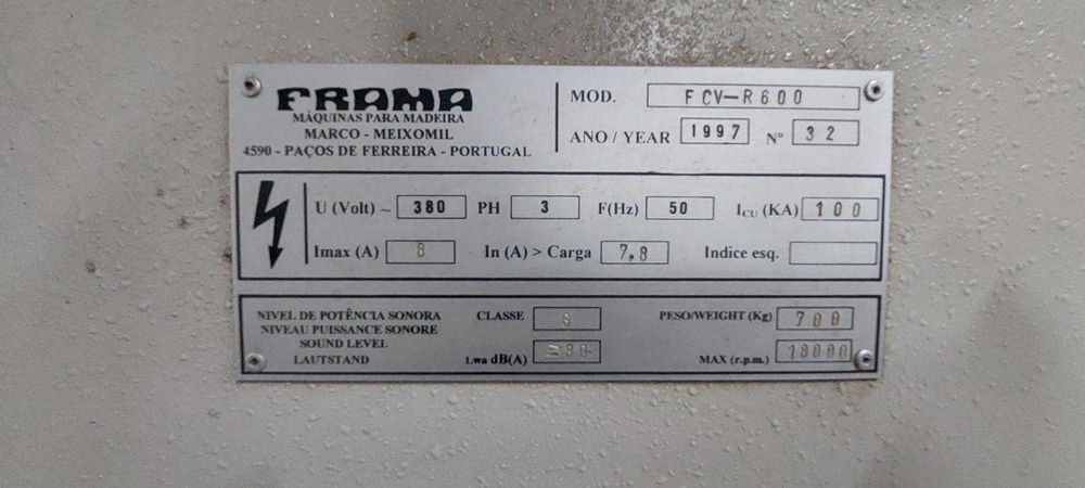 Copiador Frama FCV-R600