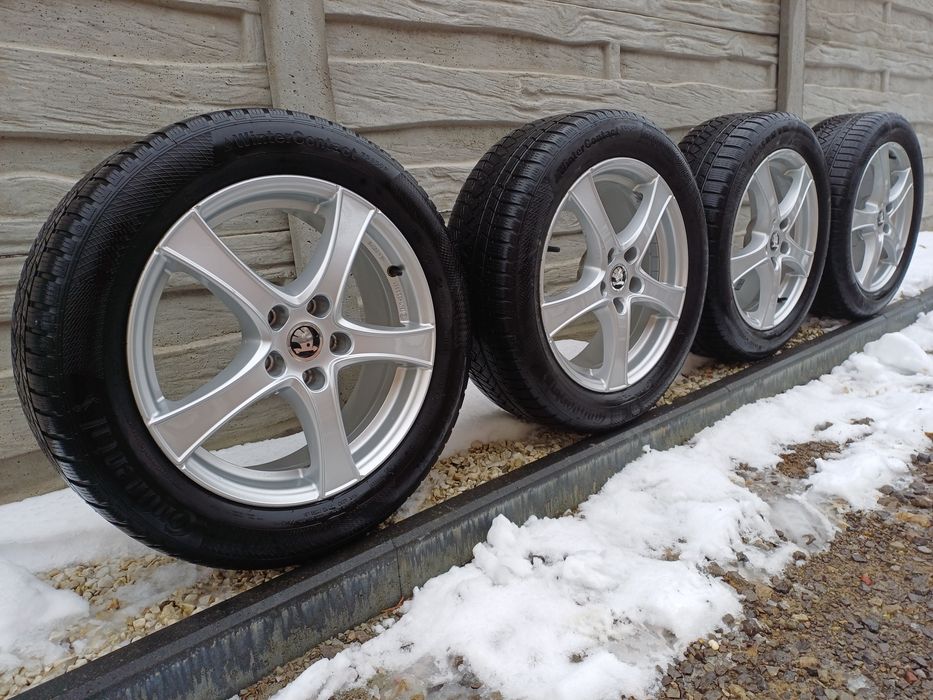 Alufelgi 17"_5x112_Skoda_Octavia_Superb_Karoq_Kodiaq_jak nowe!_dostawa