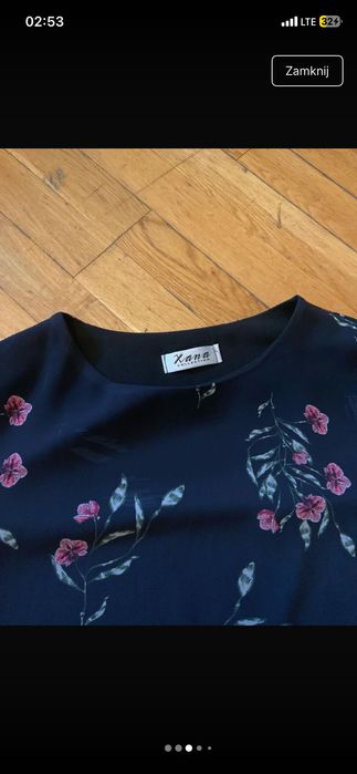 Sukienka w kwiaty Xana Collection rozmiar M/38