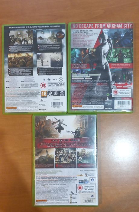 Gry na xbox 360.