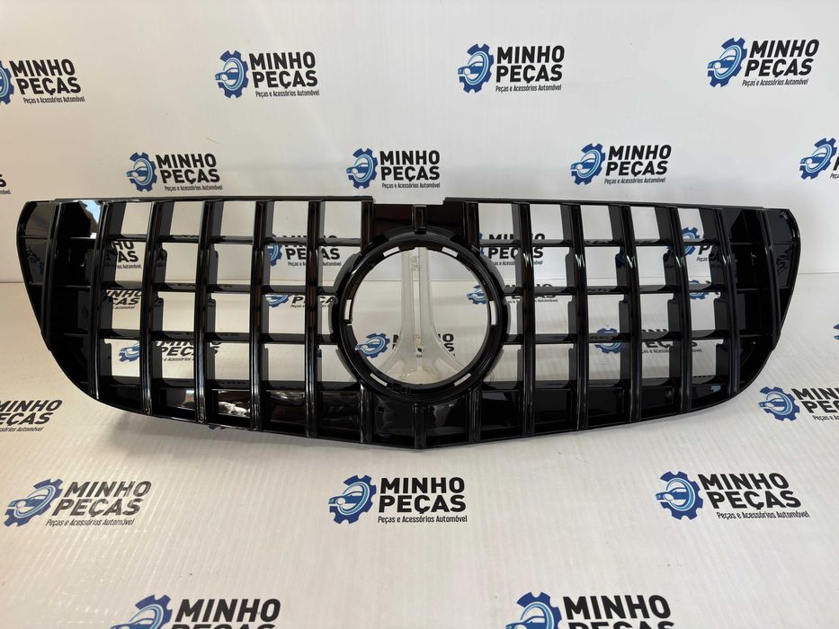 Grelha frontal Mercedes Vito (W447) Panamericana GTR Preto brilho Pre-lci