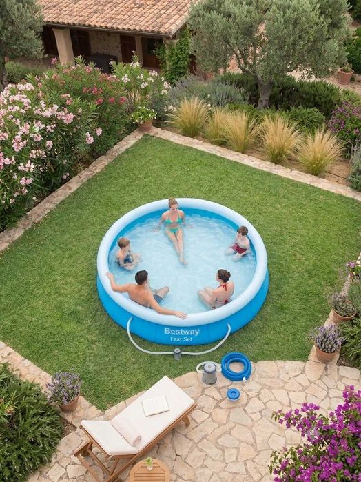 Piscina como Nova Bestway Fast Set