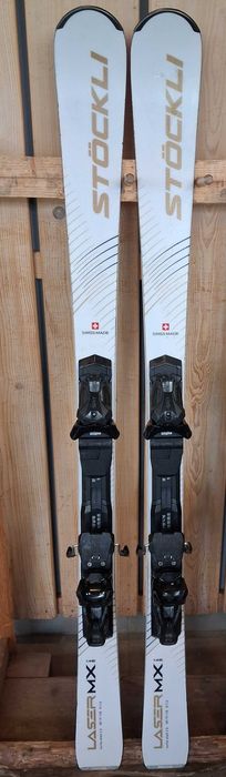 Narty Stockli Laser Mx, długość 146 cm, model 2025, używane
