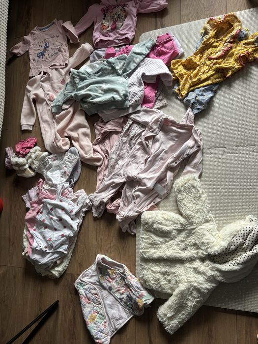 Paka ubranek 74 dla dziewczynki