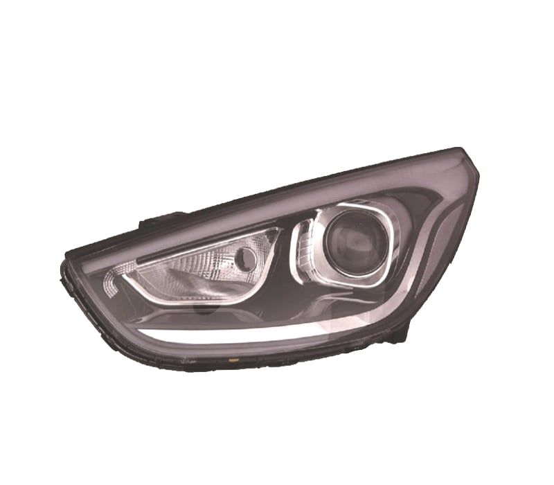 FAROL ESQ HYUNDAI IX35 13- PRETO