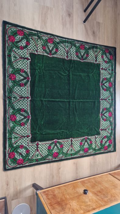 Secesja Łódzki Kilim Obrus Przedwojenny Herman Antyk