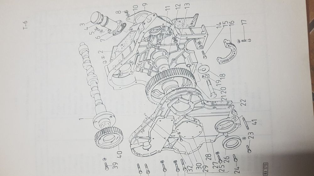 Katalog części Ursus Mf 255