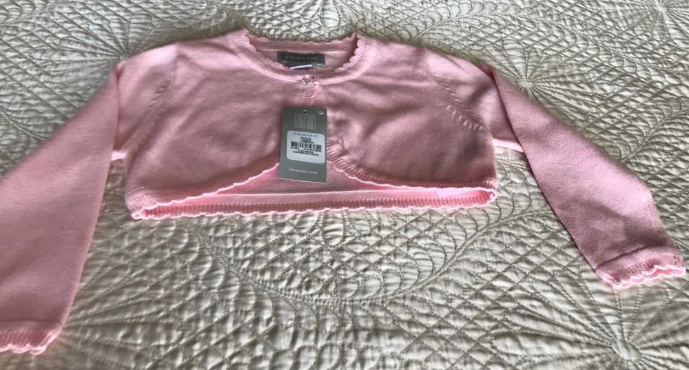 bolero 12-18 novo com etiqueta