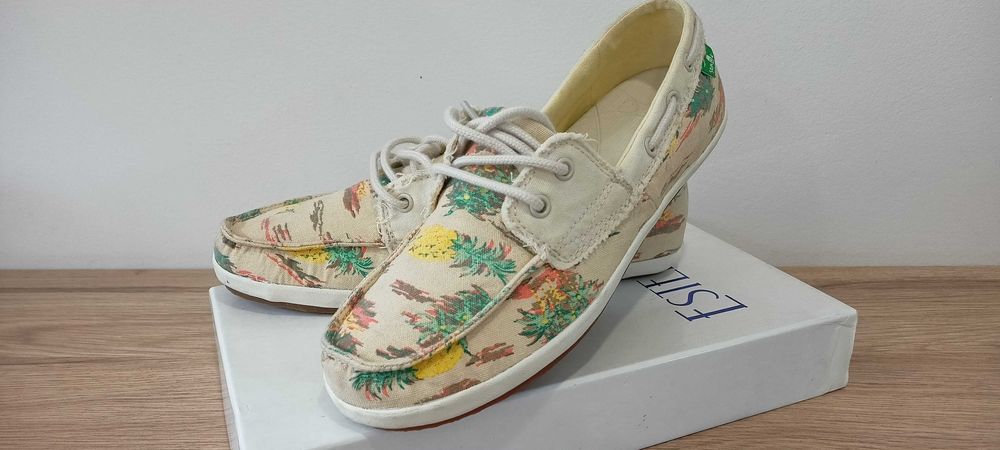 Buty damskie SANUK trampki kapcie espadryle