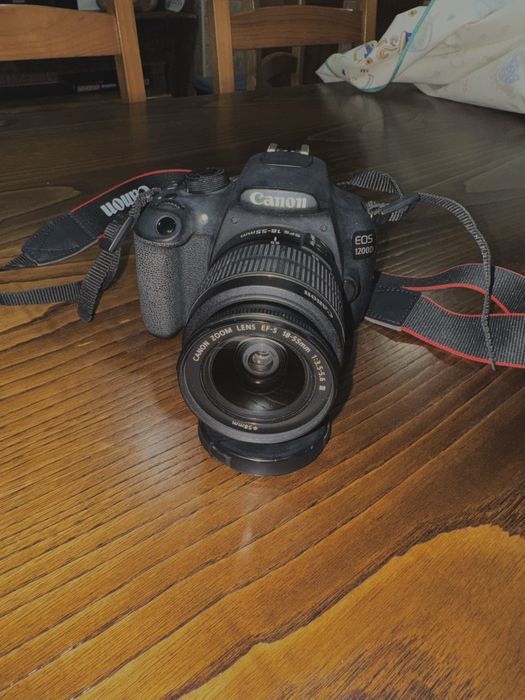 Canon 1200D + Lentes 18-55mm e 50mm, Carregador e Bolsa