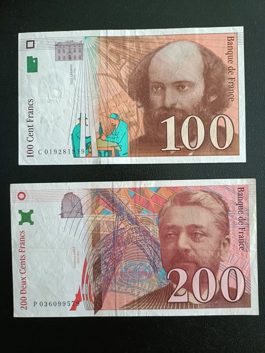 Lot of French Banknotes