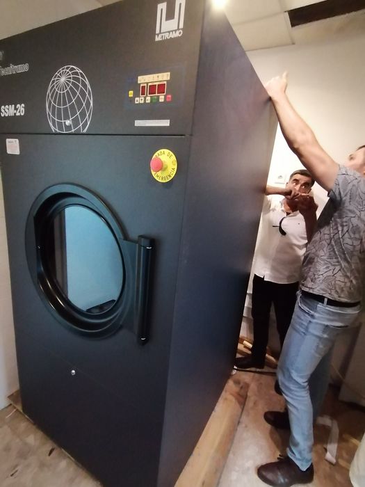 Financiamento de 100% máquina de secar roupa industrial lares
