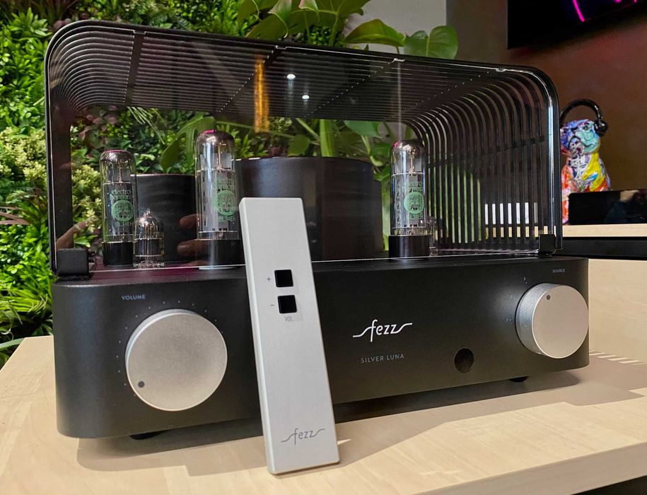 FEZZ Silver Luna Wzmacniacz lampowy +kosz i pilot | Powystawowy CZARNY