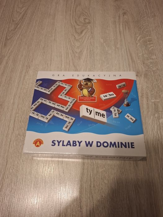 Gra edukacyjna "Sylaby w dominie"