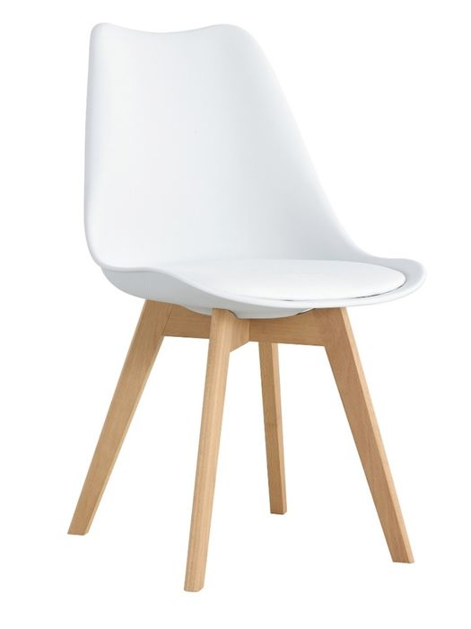 Cadeira branca  moderna novas