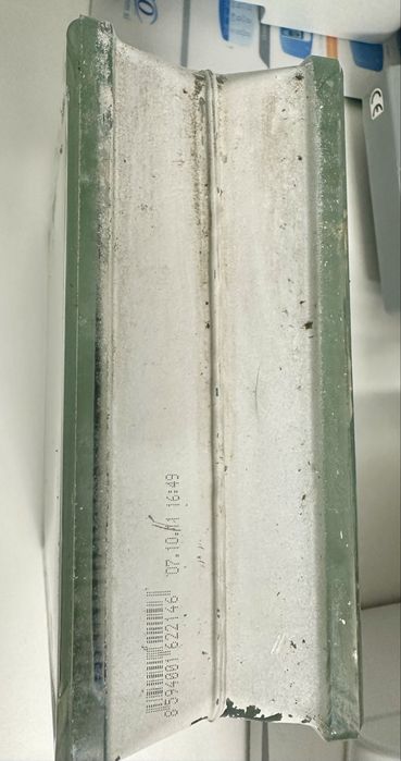 Vendo tijolo de vidro - Transparente Baço