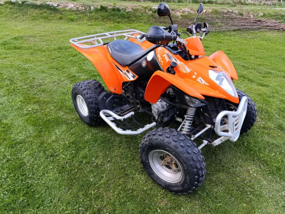 Quad Kymco zarejestrowany zamiana