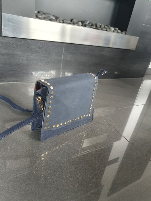 Torebka na ramię granatowa