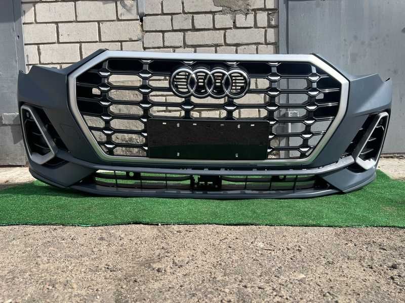 Бампер передній Audi Q3 83A s-line в зборі