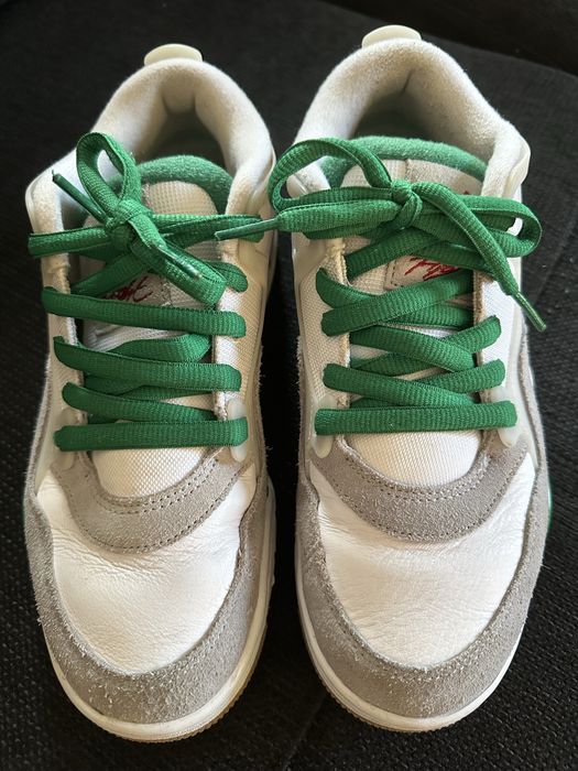 Jordan 1 Low Verde/Cinza - Tamanho 40