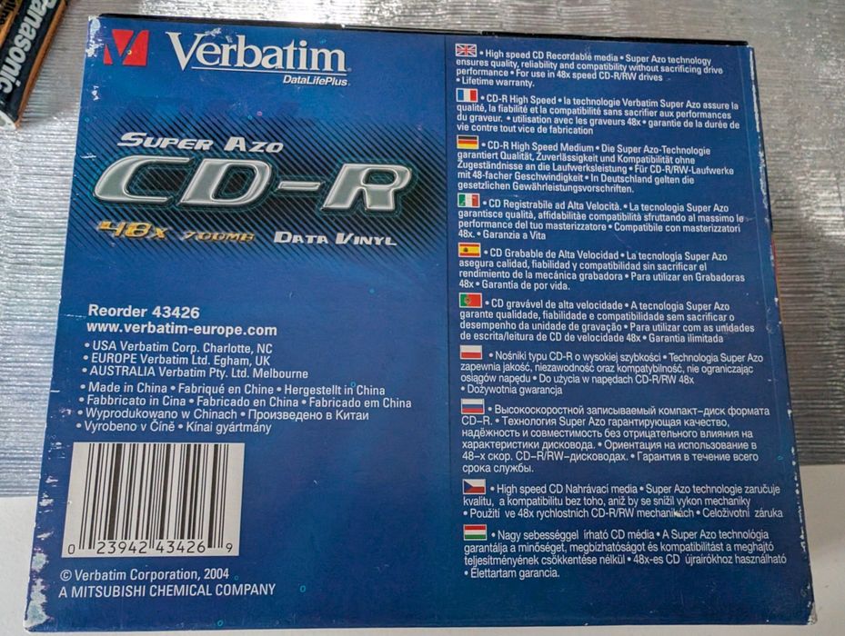 Verbatim Super Azo CD-R 48x750 MB