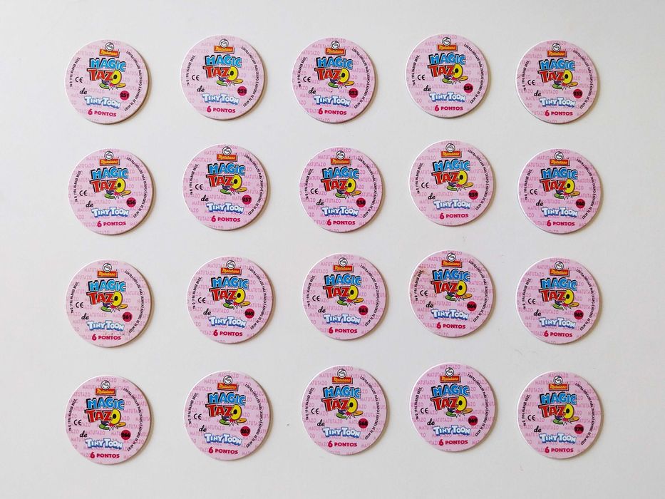 20 tazos (série completa) MAGIC TAZO | Matutano lote