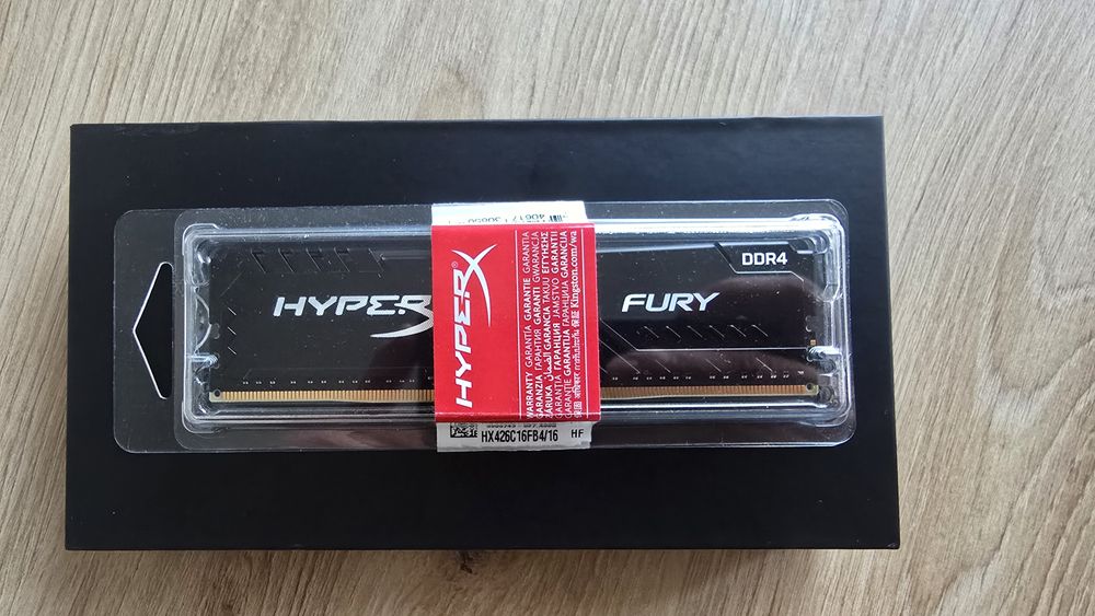 Pamięć ram HyperX Fury 2666 cl16 1x16gb