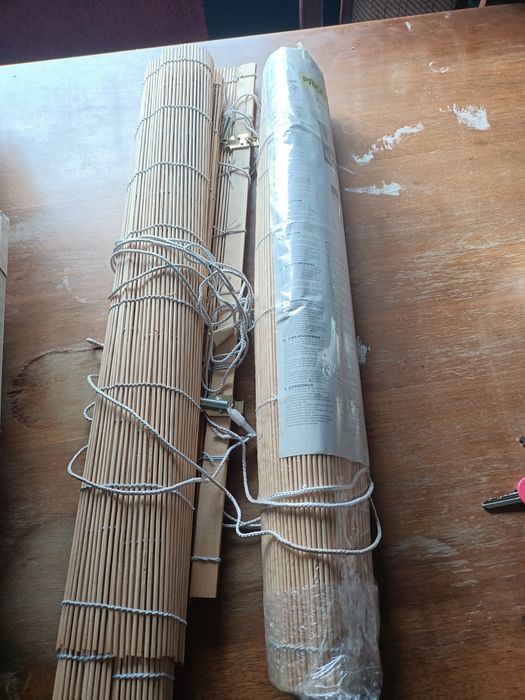 2 rolety bambusowe 60x170