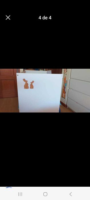 Cama de grades como nova