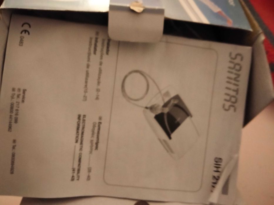 Inalador _ Nebulizador (NOVO) SANITAS