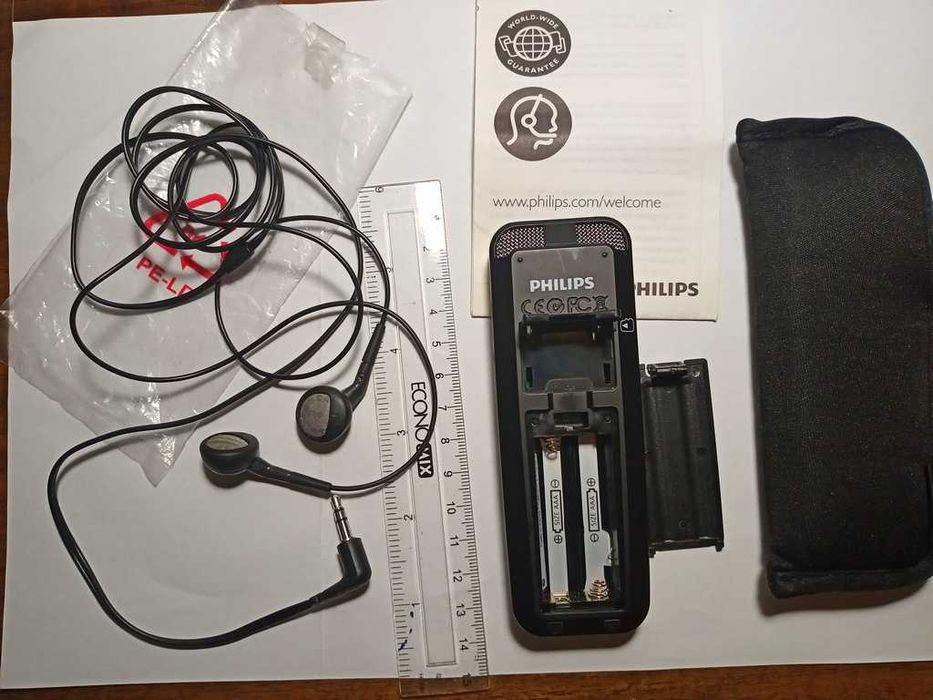 Профессиональный Цифровой Диктофон Philips DVT 3500 Пока спите запишет
