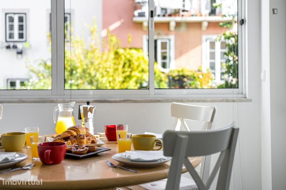 Apartamento com 2 quartos - localizado em Princípe Real Lisbon