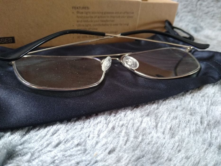 Okulary komputerowe  blokujące światło niebieskie JM