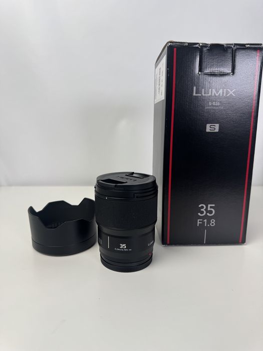 Obiektyw Panasonic Lumix S 35mm f1.8  / Jak Nowy / Gwarancja
