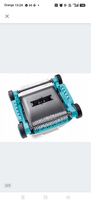 Automatyczny Odkurzacz Czyściciel Dna Basen do Basenu Intex 28005 MODEL2025 jeździk