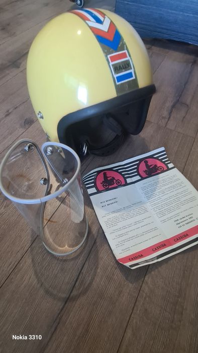 Мото шлем ретро Cassida integra