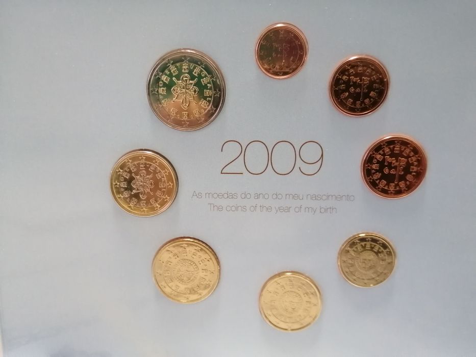 Presente original moedas€ Baby 2009