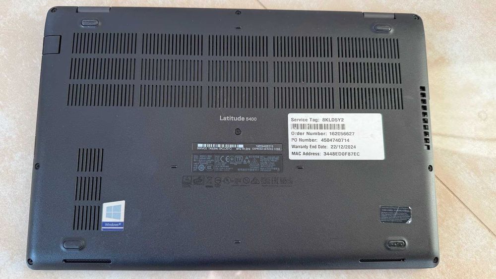 Ноутбук Dell Latitude 5400 i7 8665U 16DDR4 512SSD NVME сенсор підсвіт