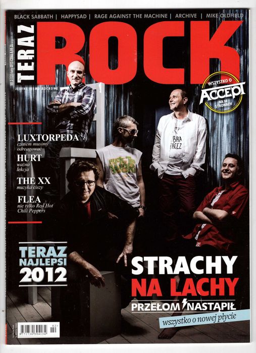 Teraz Rock 2(120) 2013 Strachy Na Lachy, wkładka Accept