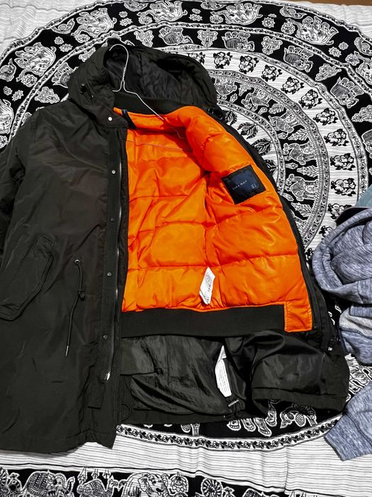 Casaco Impermeável duplo (Bomber) ZARA