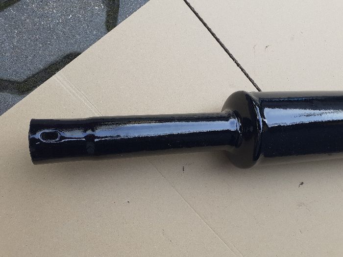 tłumnik tłumik EMALIOWANY c 360 c 330 DŁUGI